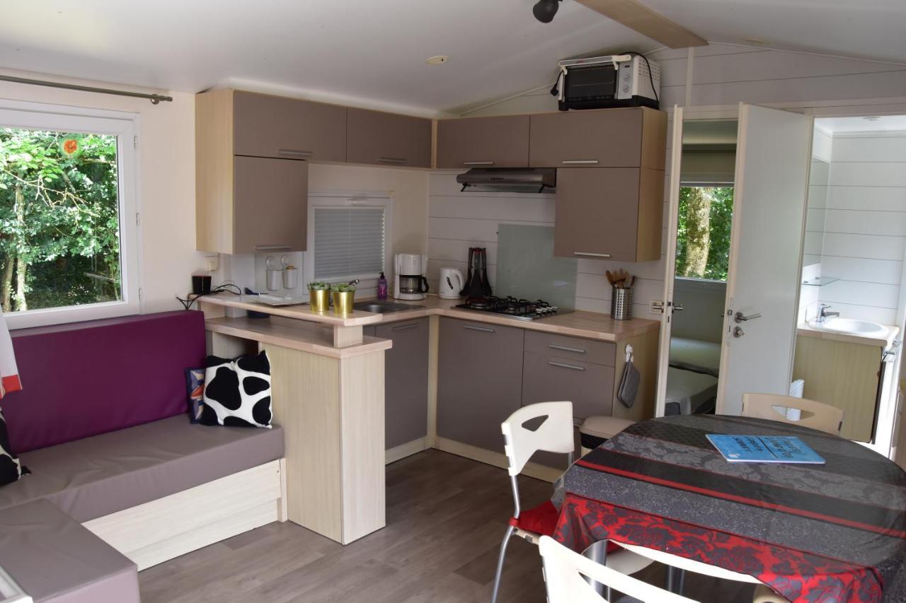 Mobil-Home A La Campagne Le Faou Buitenkant foto
